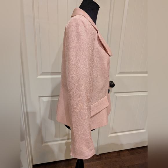 Jones Wear Soft Pink Women's Blazer - Picture 2 of 4